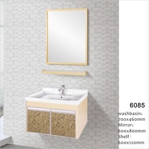 Newest Design Bathroom Vanity Space Aluminum Bathroom Wall Mounted Cabinet