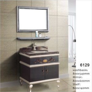  Stainless Steel Bathroom Cabinet With Mirror 