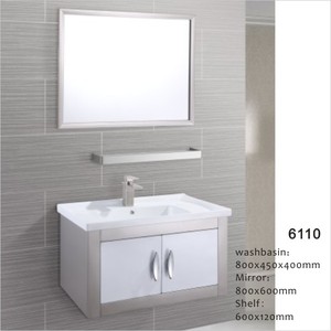 Hot sale modern stainless steel bathroom mirror cabinet